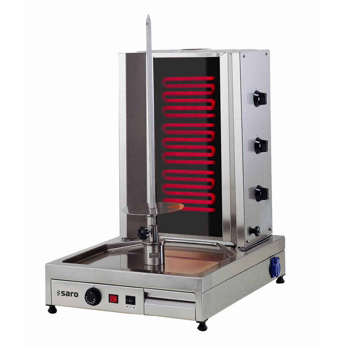 SARO Elektrisk kebab-/gyrosgrill model ED3