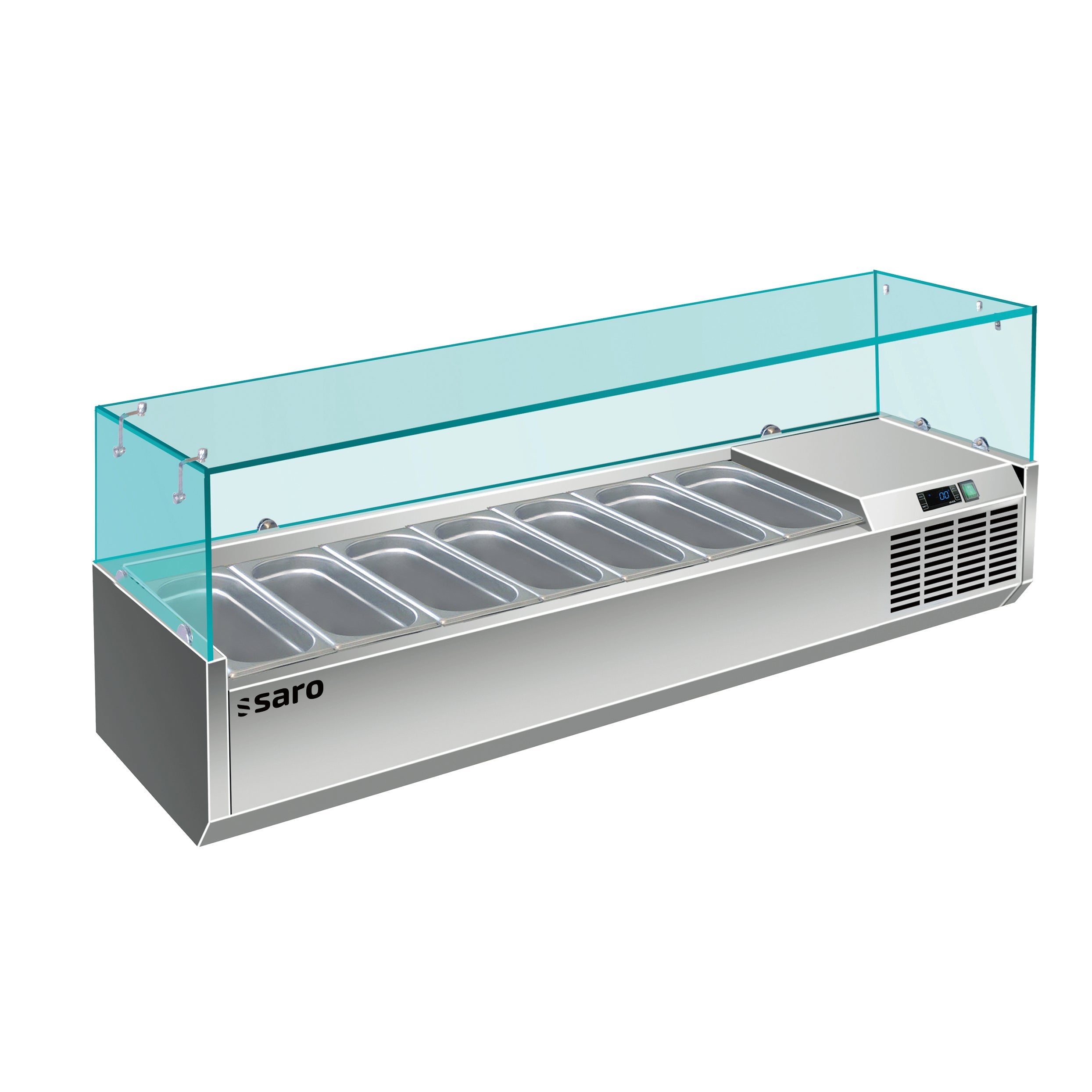 SARO Køleskabsdisplay - 1/4 GN model VRX 1500/330