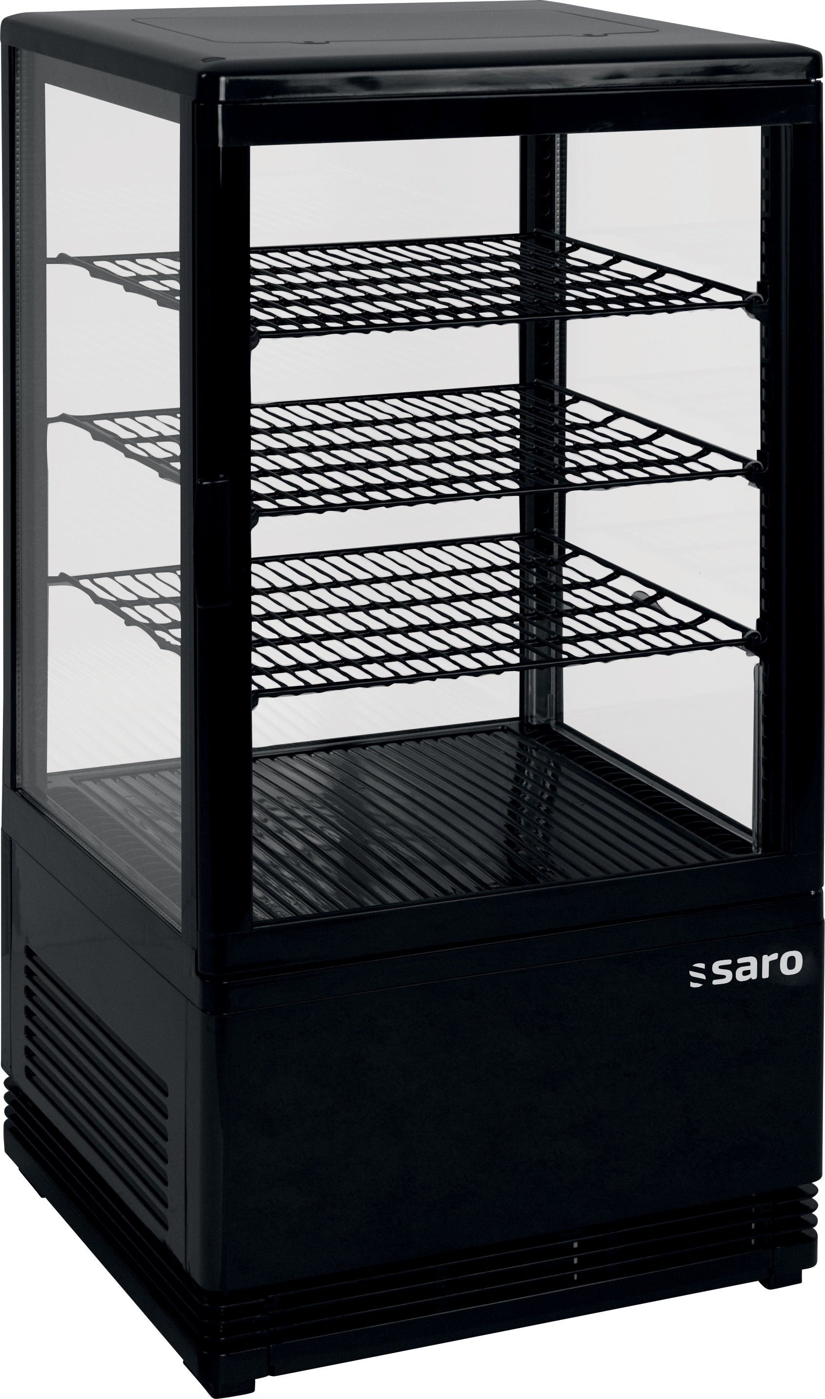 SARO Mini kølemontre ventileret kølemodel SC 70 sort