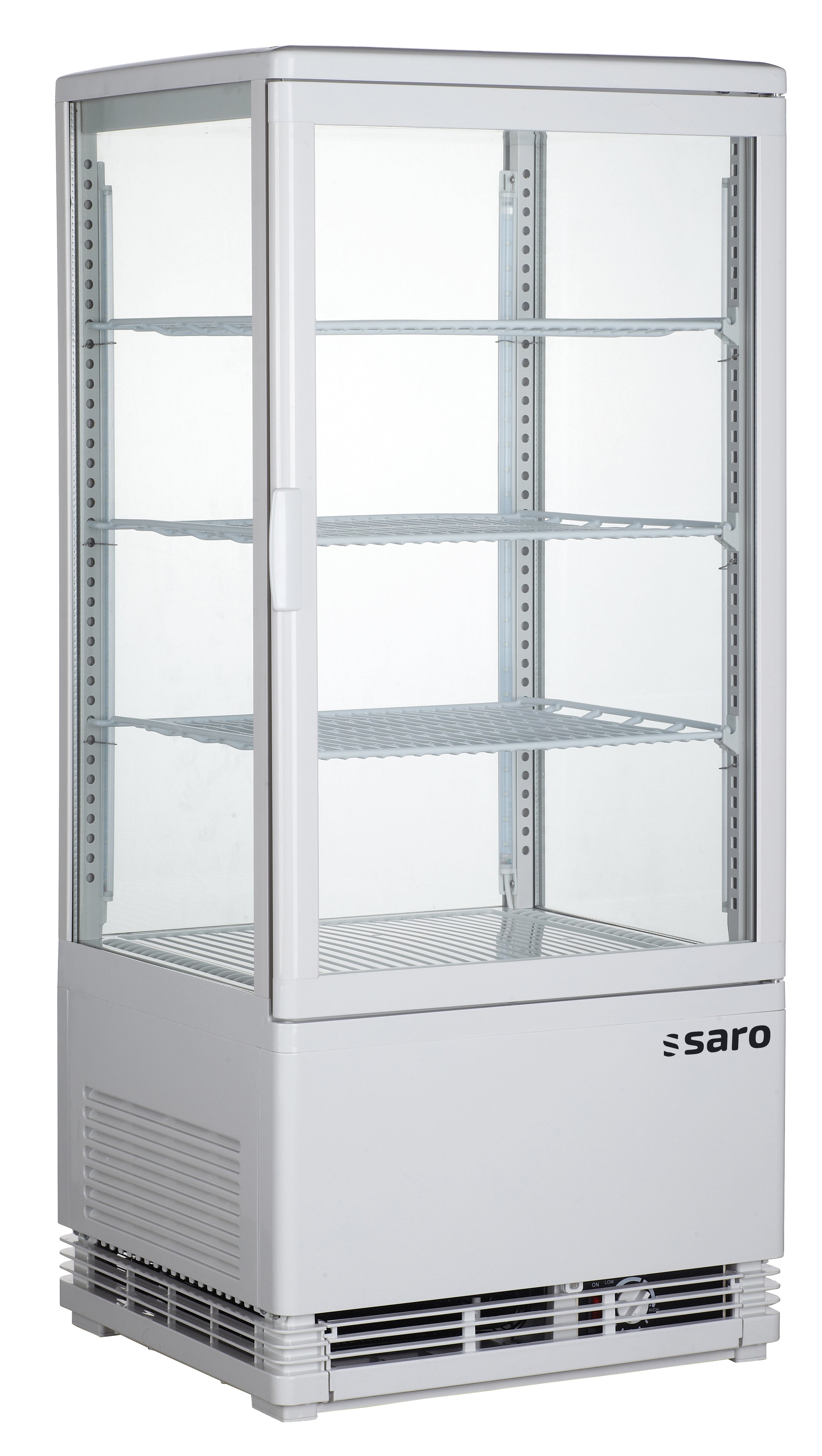 SARO Mini Køleskab Ventileret Køling Model SC 80 Hvid