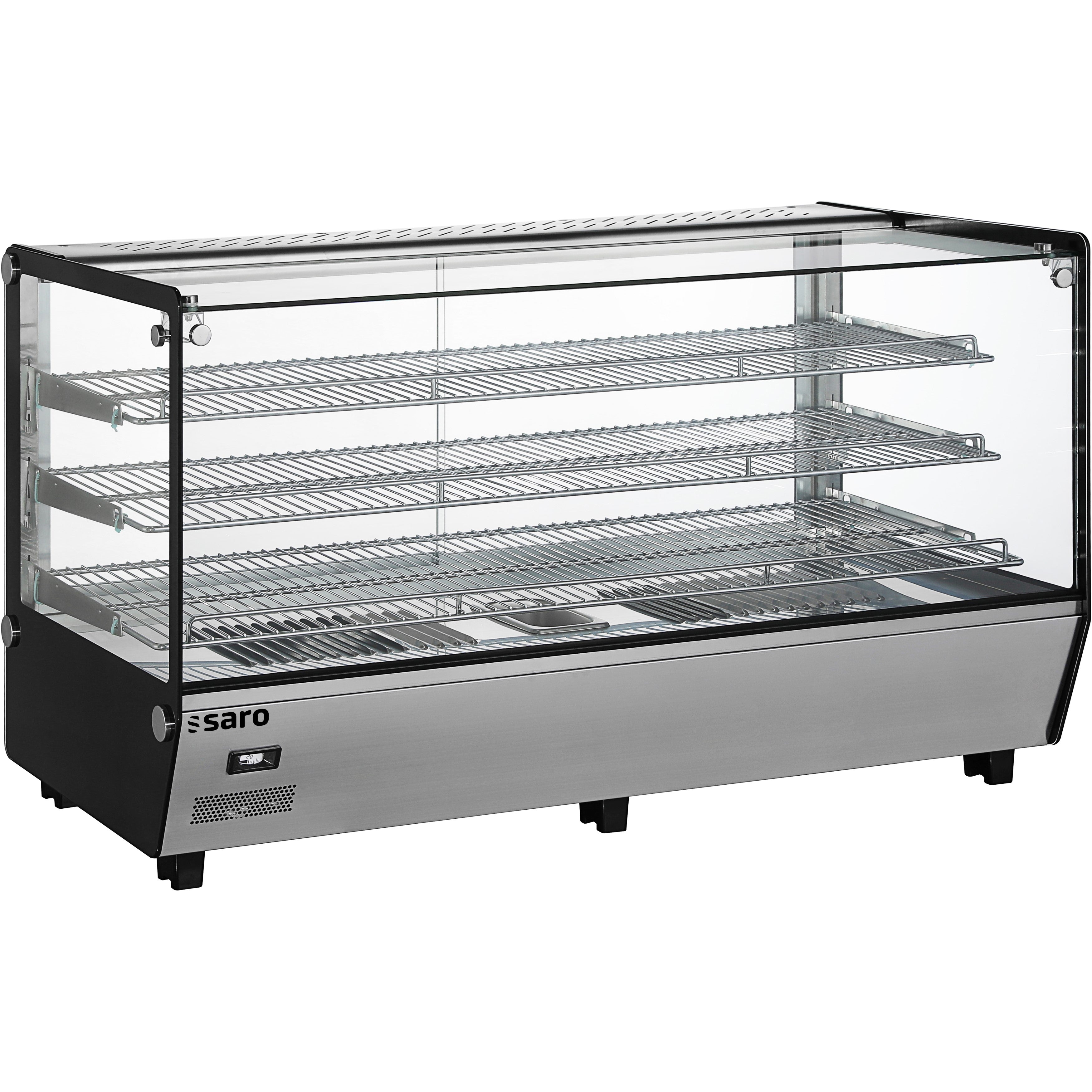 SARO Varmevitrine til bordplade, model SOFIA 202