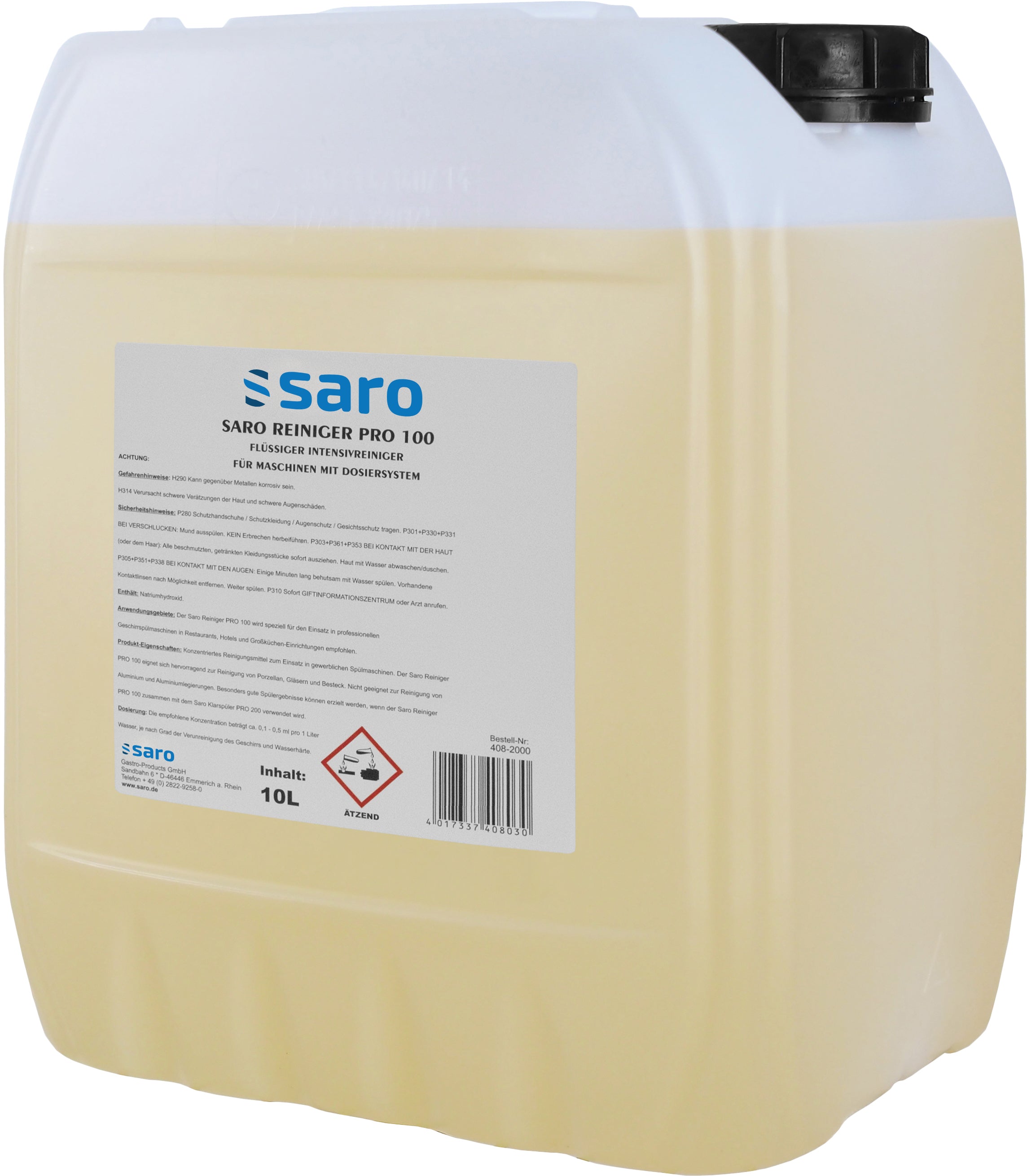 SARO Opvaskemiddel model PRO 100