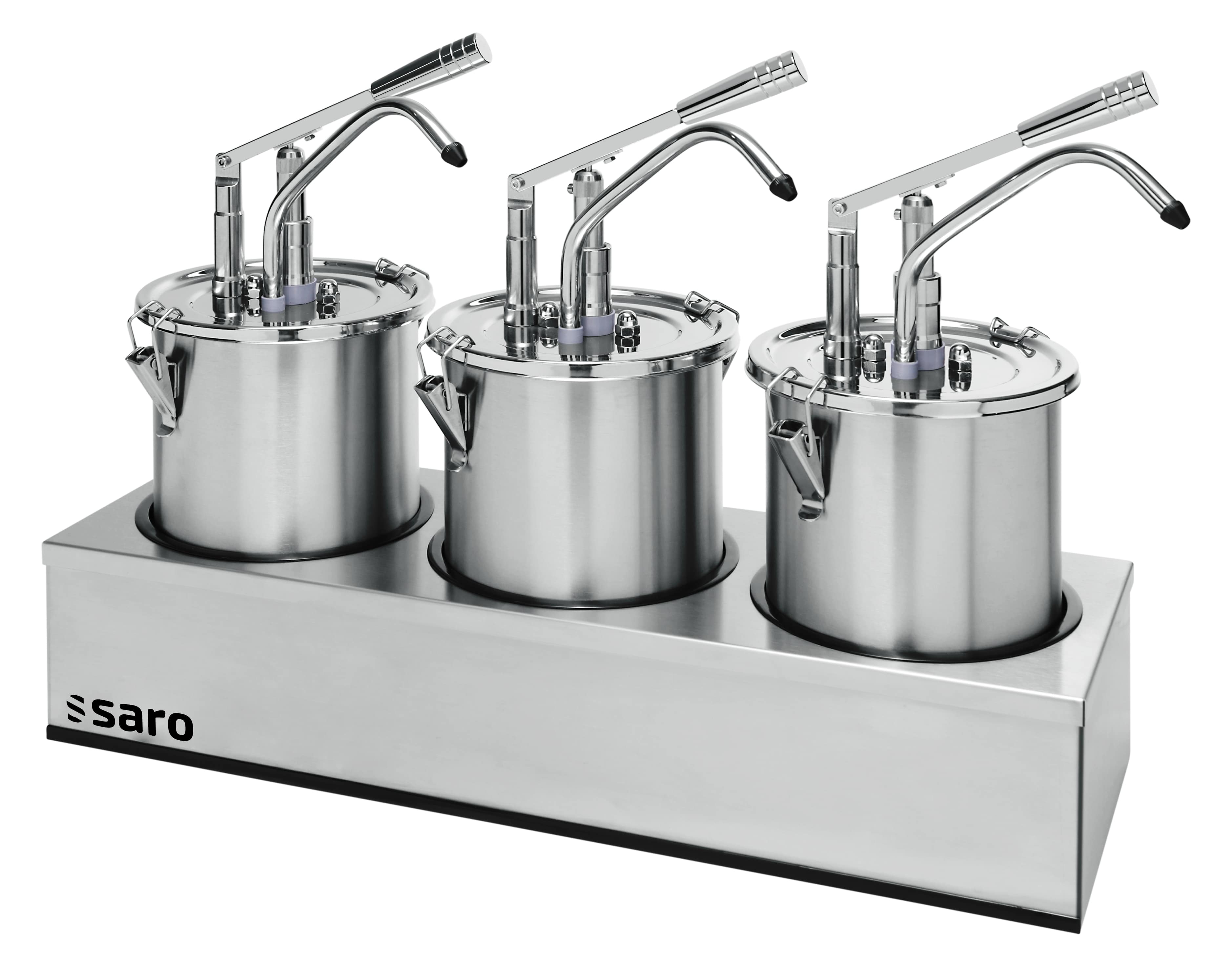 SARO Sauce dispenser sæt med 3 model PD-003