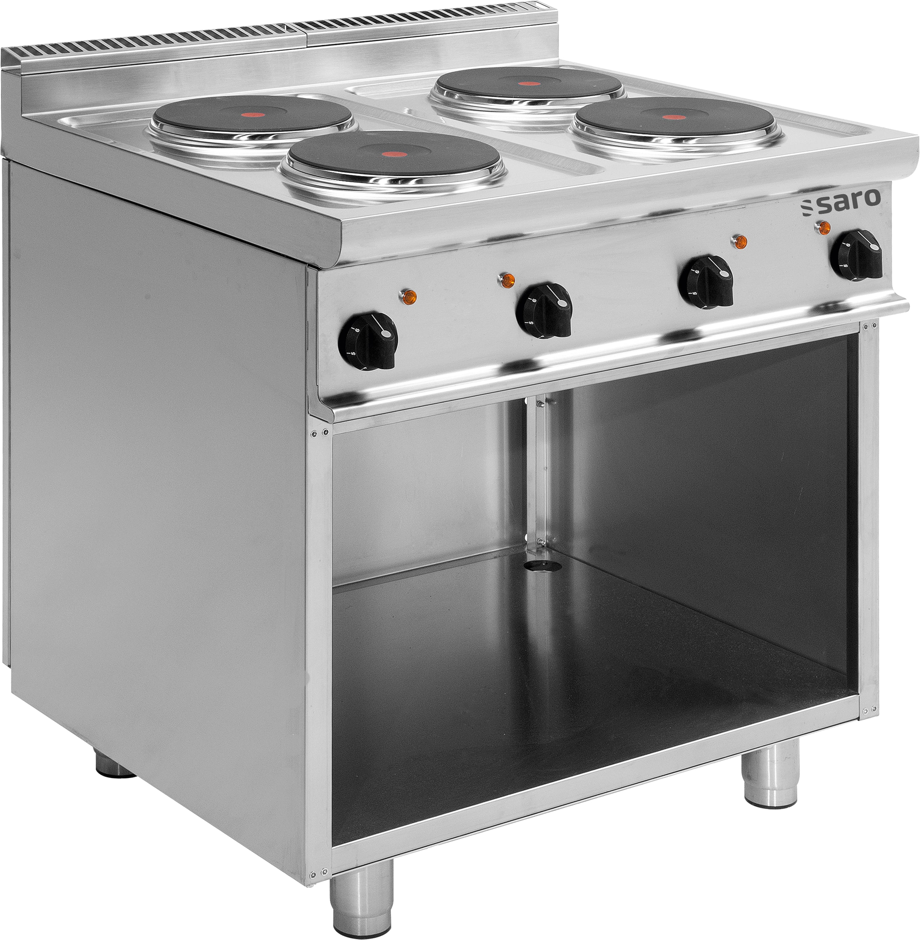 SARO El-komfur med åbent stativ model E7/CUET4BA