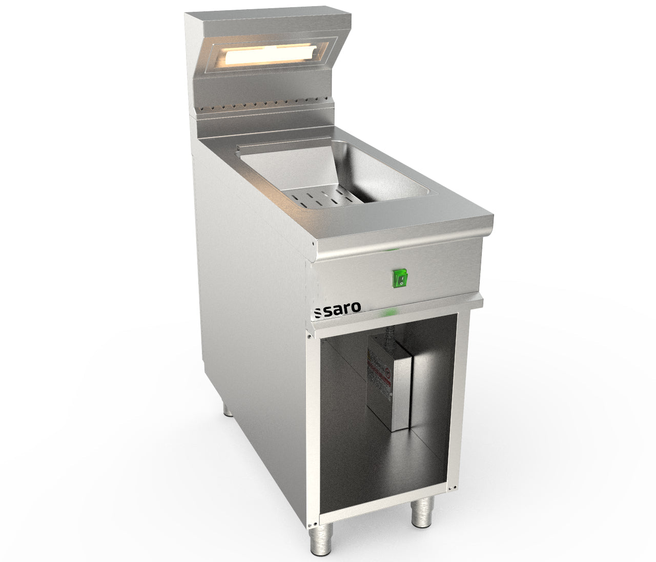 SARO pommes frites varmer med åben stander LQ model LQ / SPE40BA