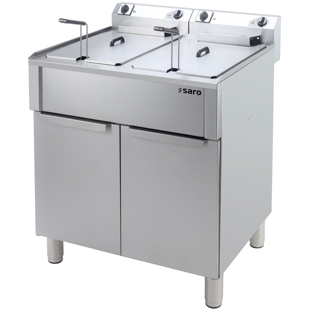 SARO Elektrisk frituregryde model 2 x 20 liter - BRAGA