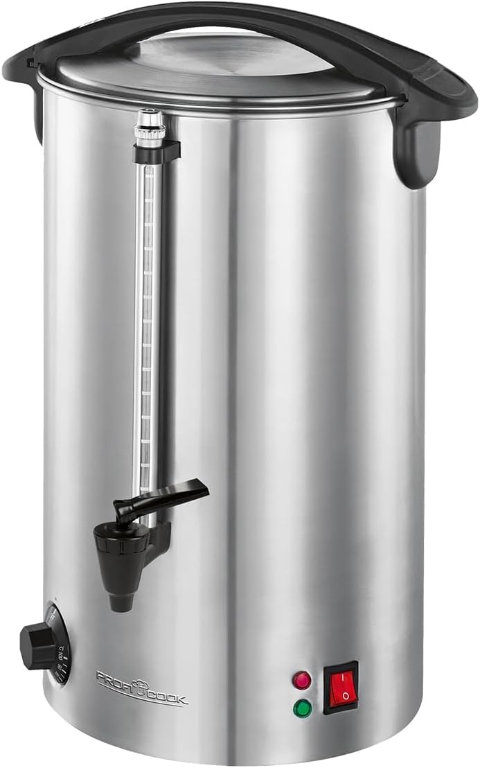 Gløggkomfur / varmtvandsdispenser - 7 liter