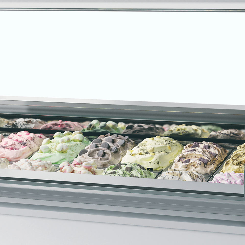 Isdisk / Scoop ice fryser - 24x5 liter - MILLENNIUM LX24