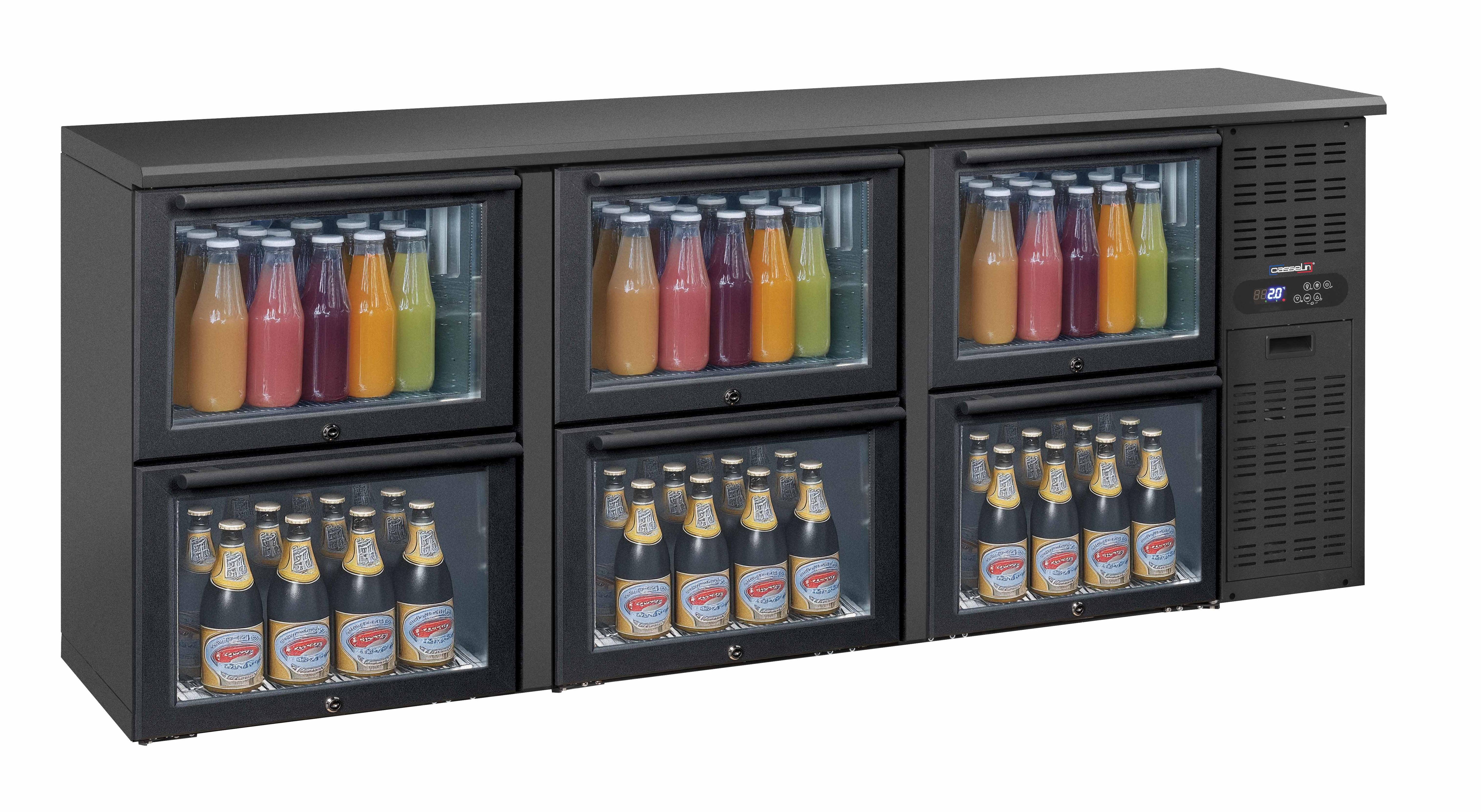 Backbar 3 x 2 glasskuffer