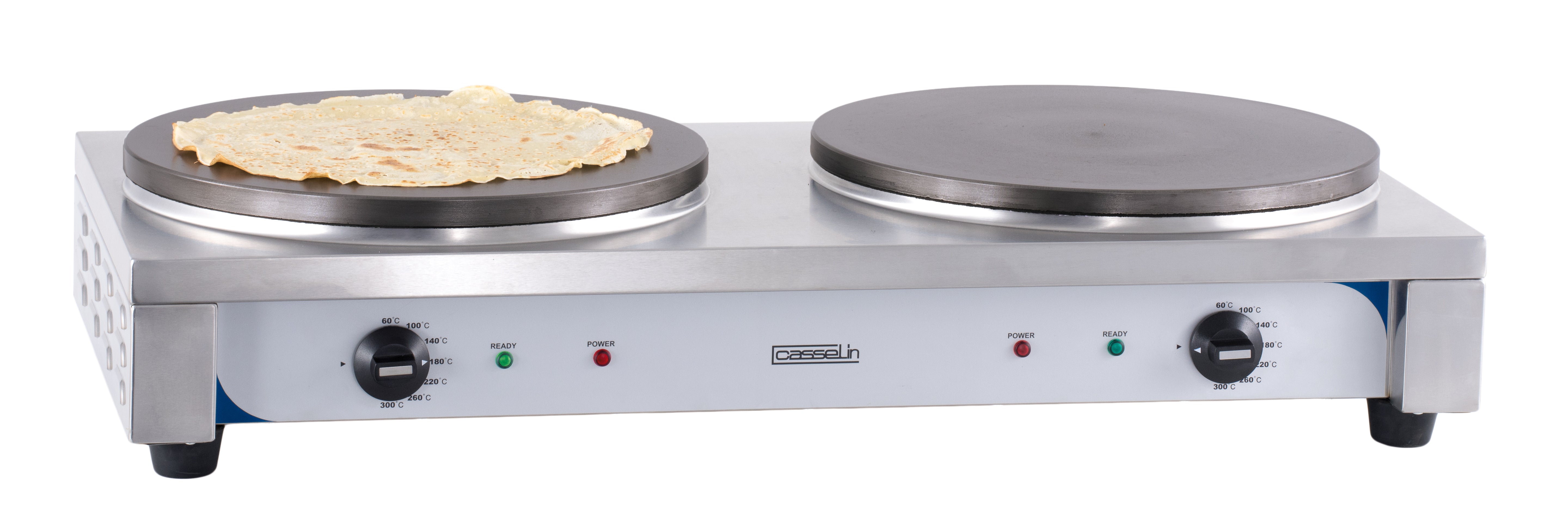 Dobbelt elektrisk crepemaskine 35