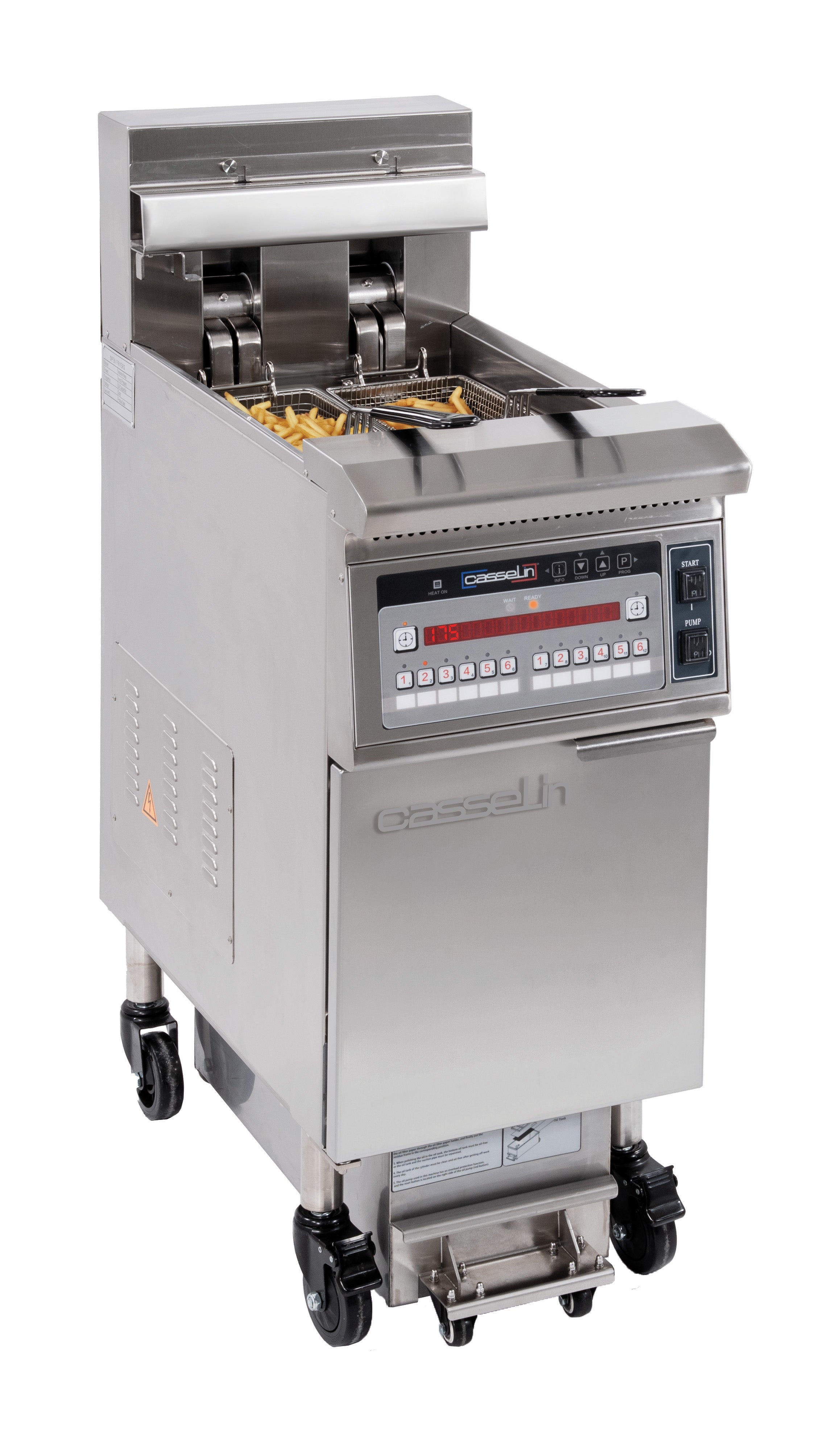 Elektrisk frituregryde med filtrering 22 liter 17kW