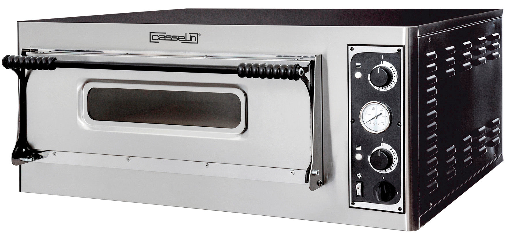 Elektrisk pizzaovn 6 pizzaer 32 cm