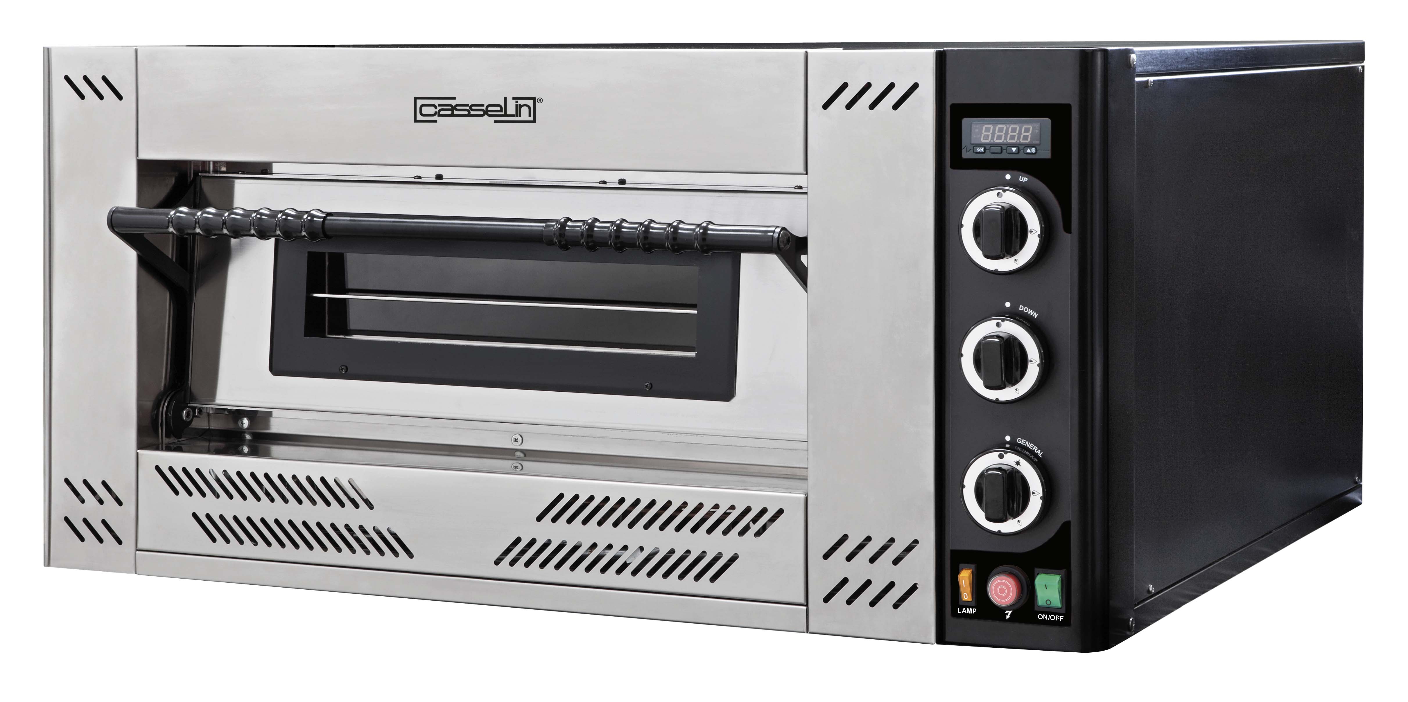 Gas pizzaovn 6 pizzaer 30 cm