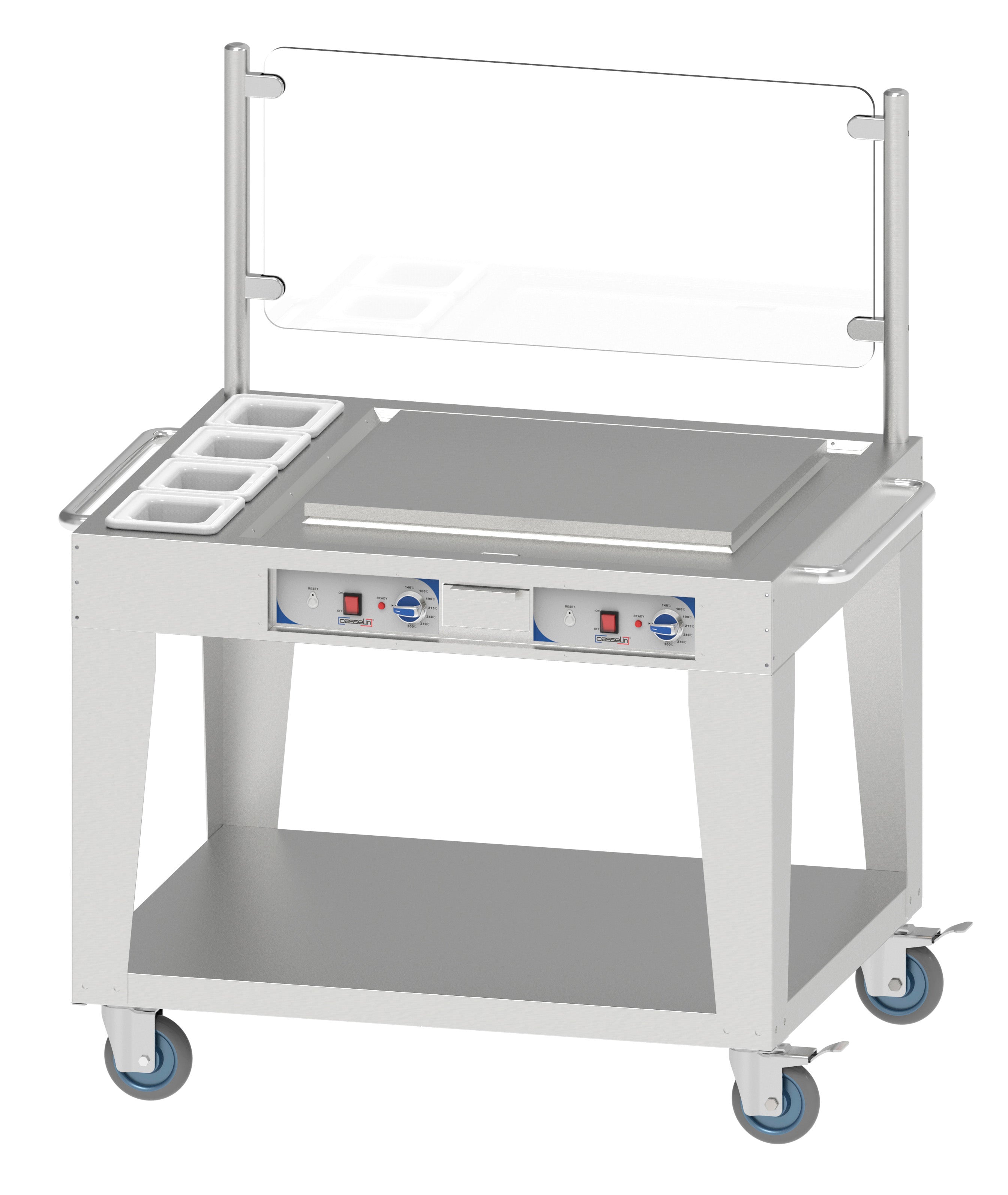 Mobil stativ grillplade