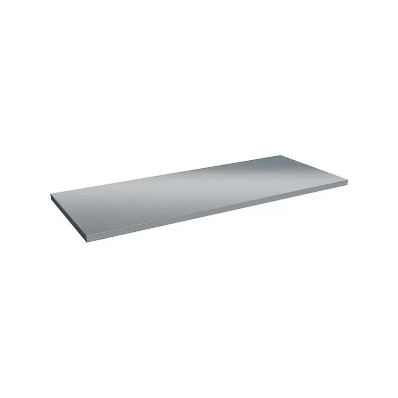 Bordplade - rustfrit stål - 70 x 290 cm