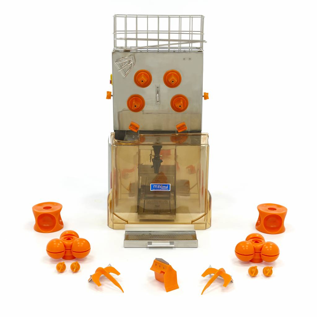Automatisk appelsinjuicer - 8 kg - 25 pr. min - med tap
