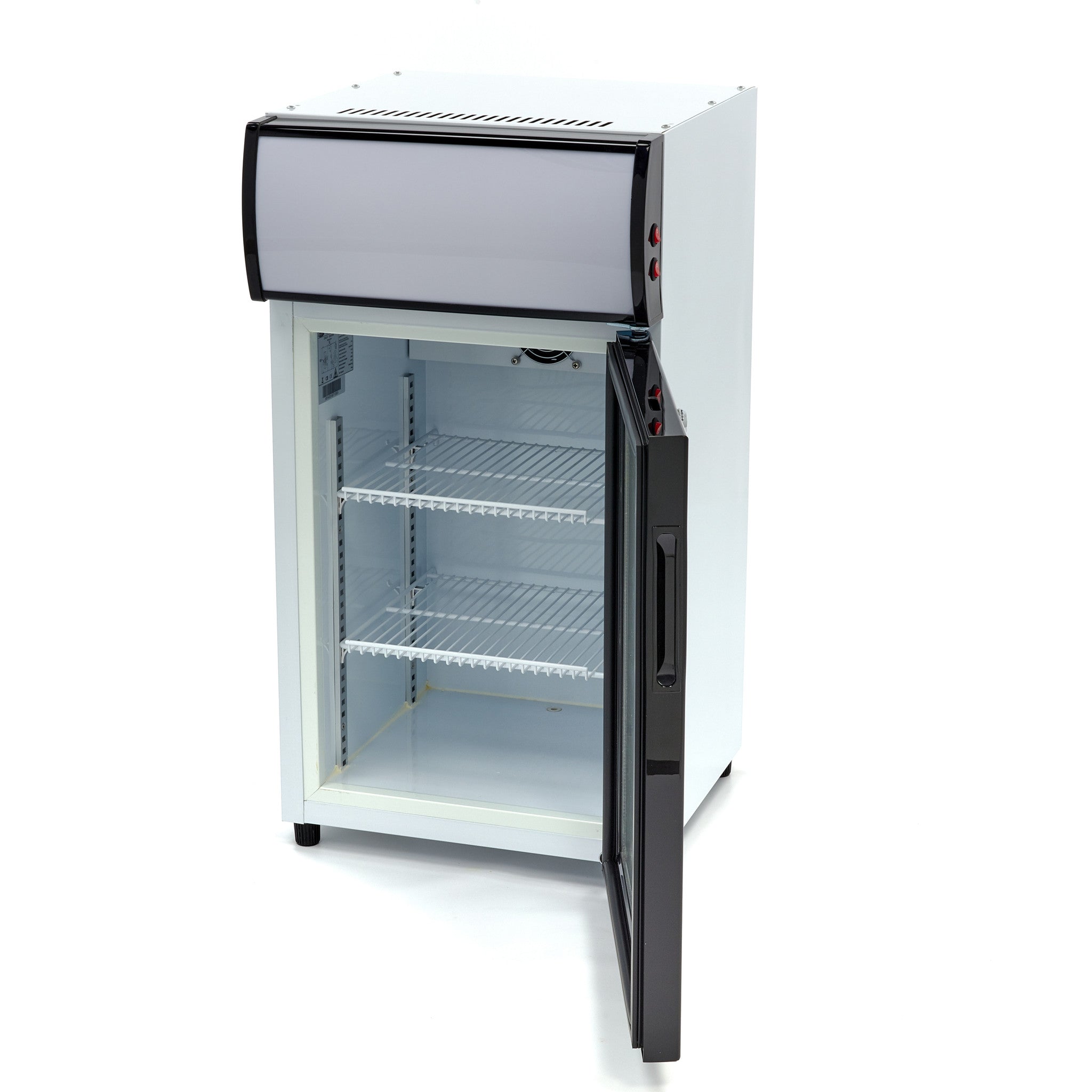 Displaykøleskab - 50L - 2 justerbare hylder