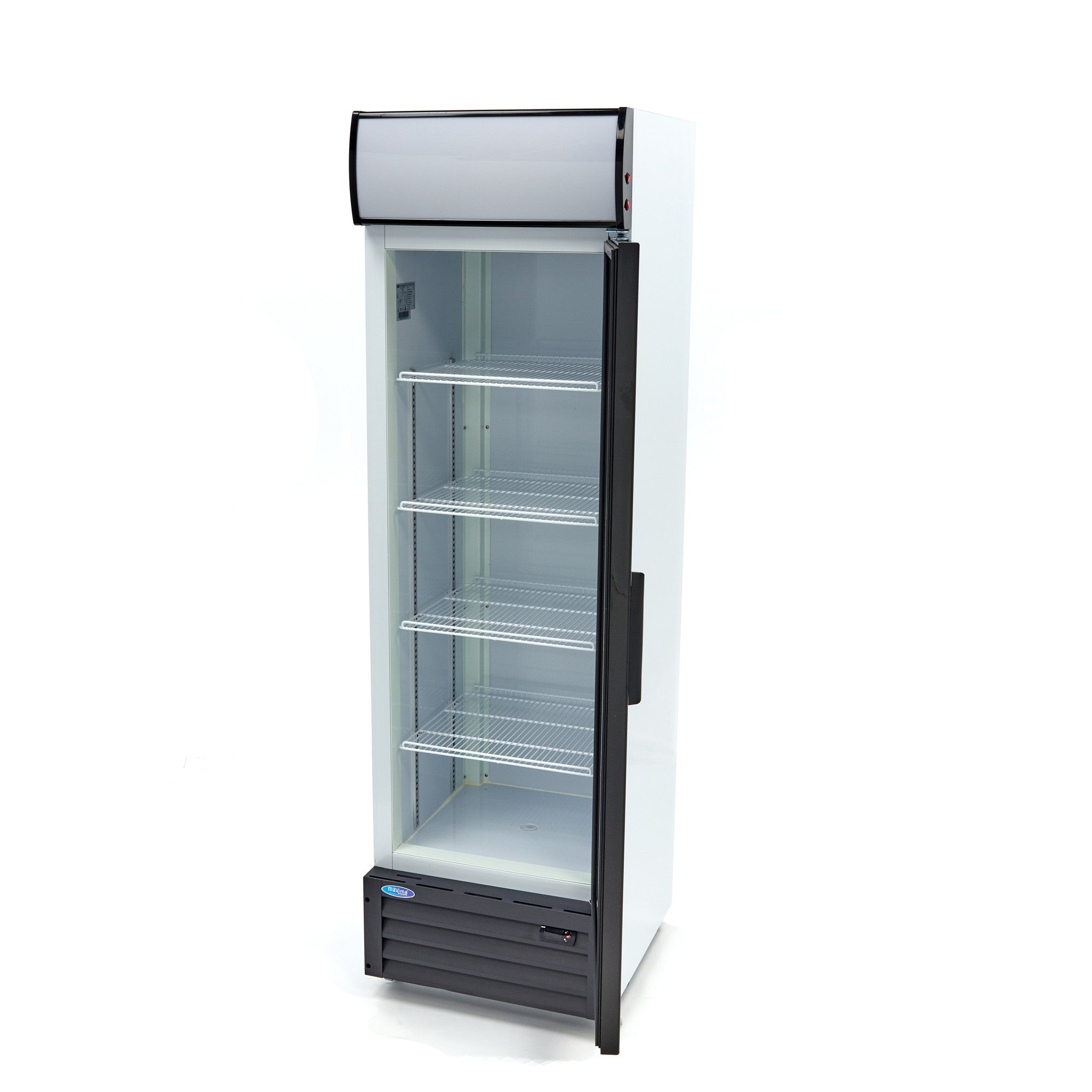 Displaykøleskab - 360 Liter - 4 justerbare hylder