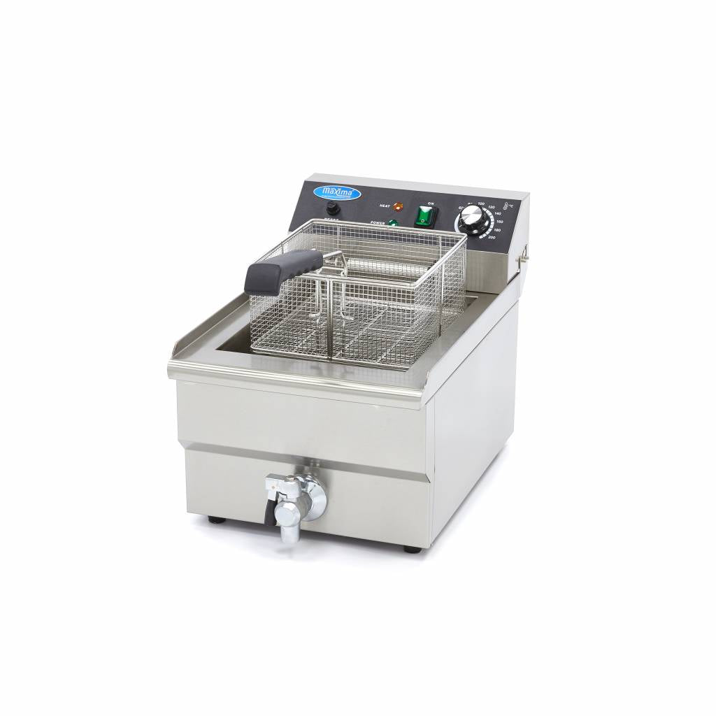 Friture - 16L - 1 kurv - med aftapningshane