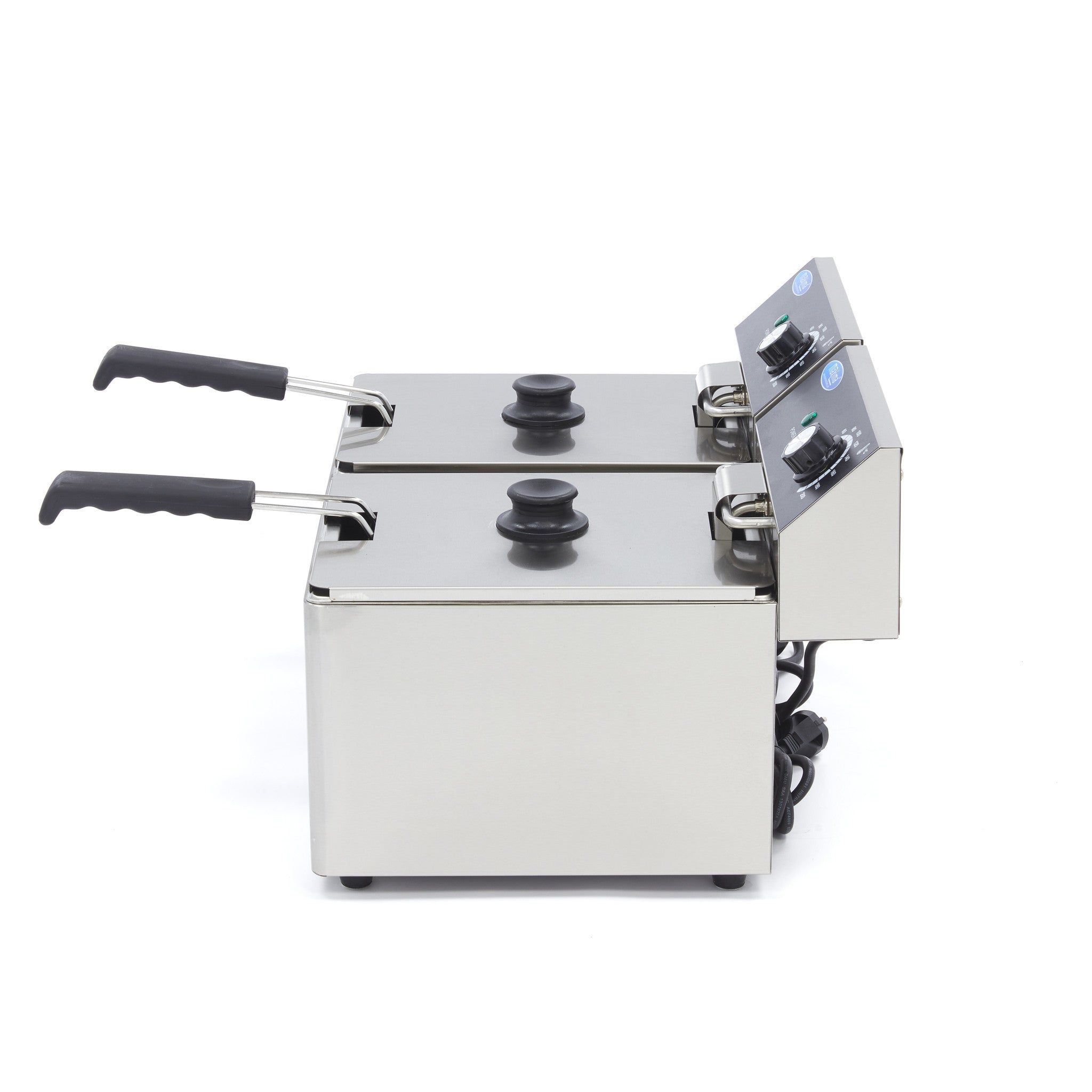 Friture - 2 x 8L - 2 kurve - op til 2,8 kg pommes frites