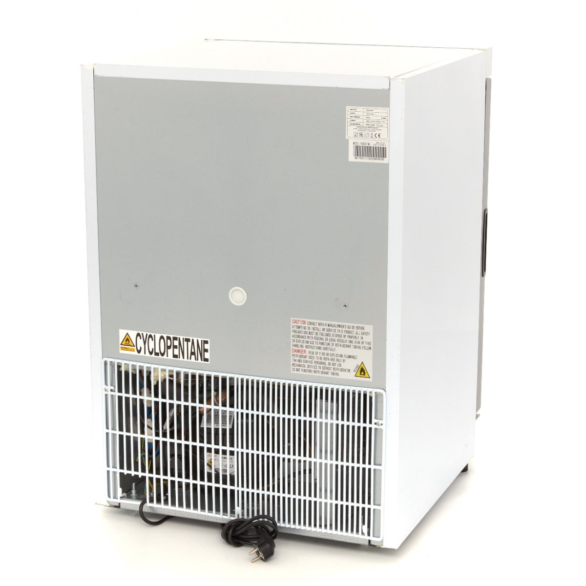 Fryser - 200L - Hvid - med glaslåge