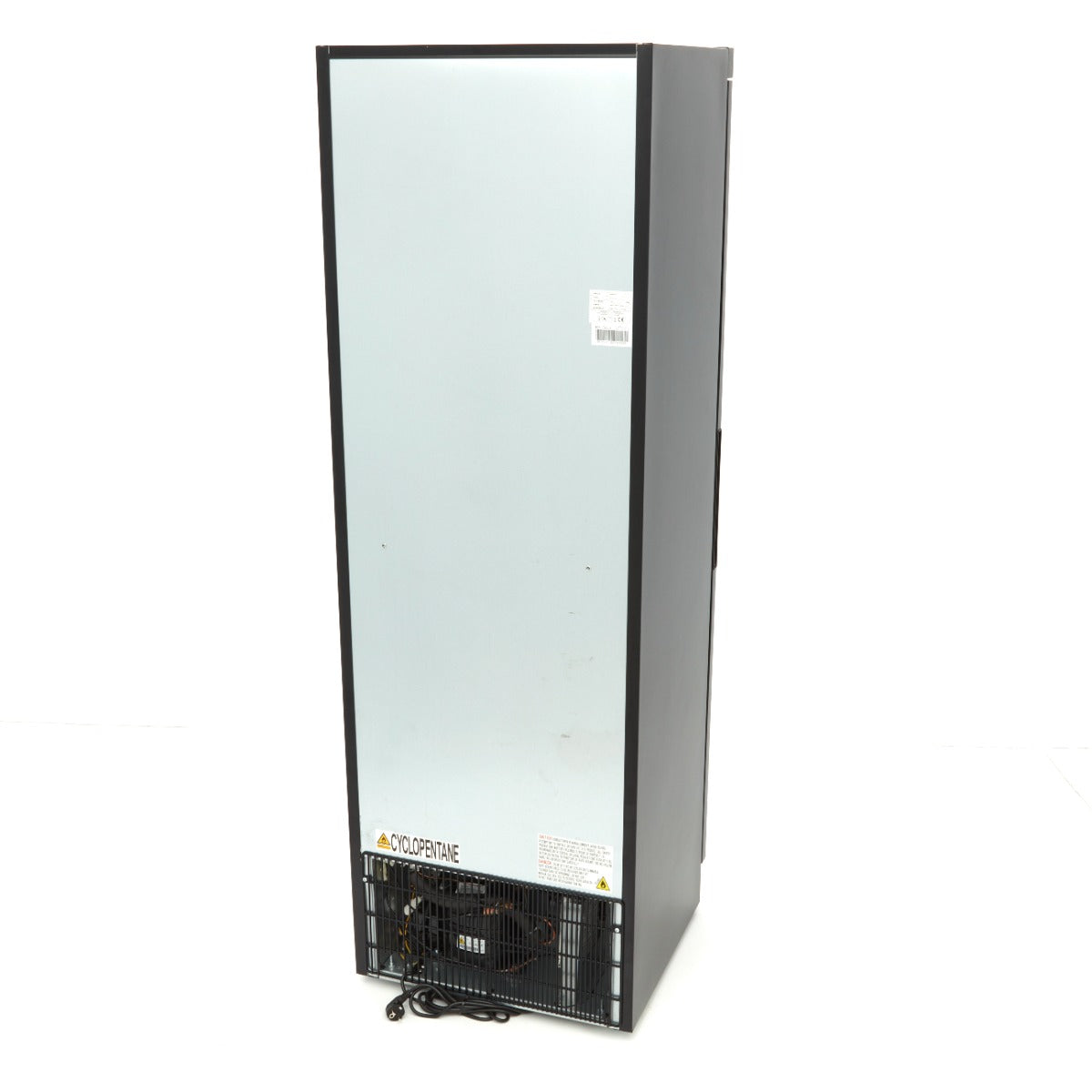 Fryser - 400L - 6 Faste hylder - Sort