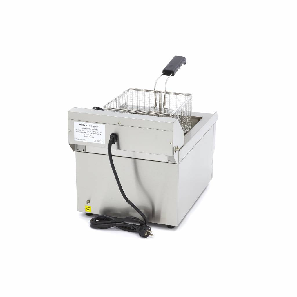 Friture - 16L - 1 kurv - med aftapningshane