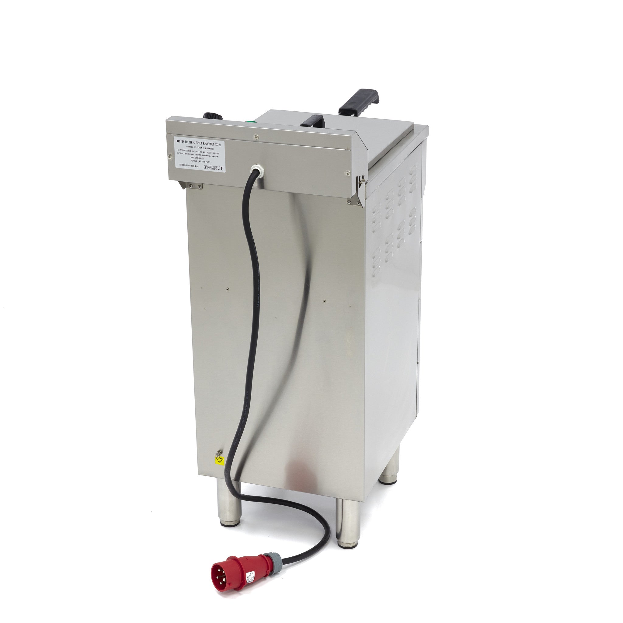 Friture - 16 Liter - 1 kurv - med aftapningshane og underbord