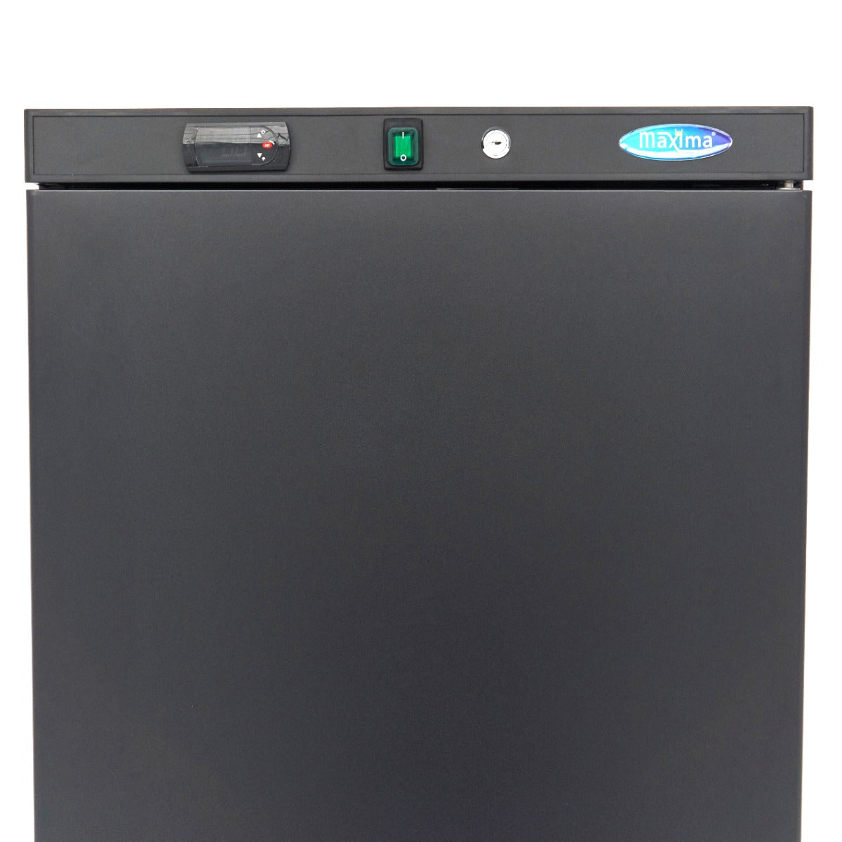 Fryser - 400L - 6 Faste hylder - Sort