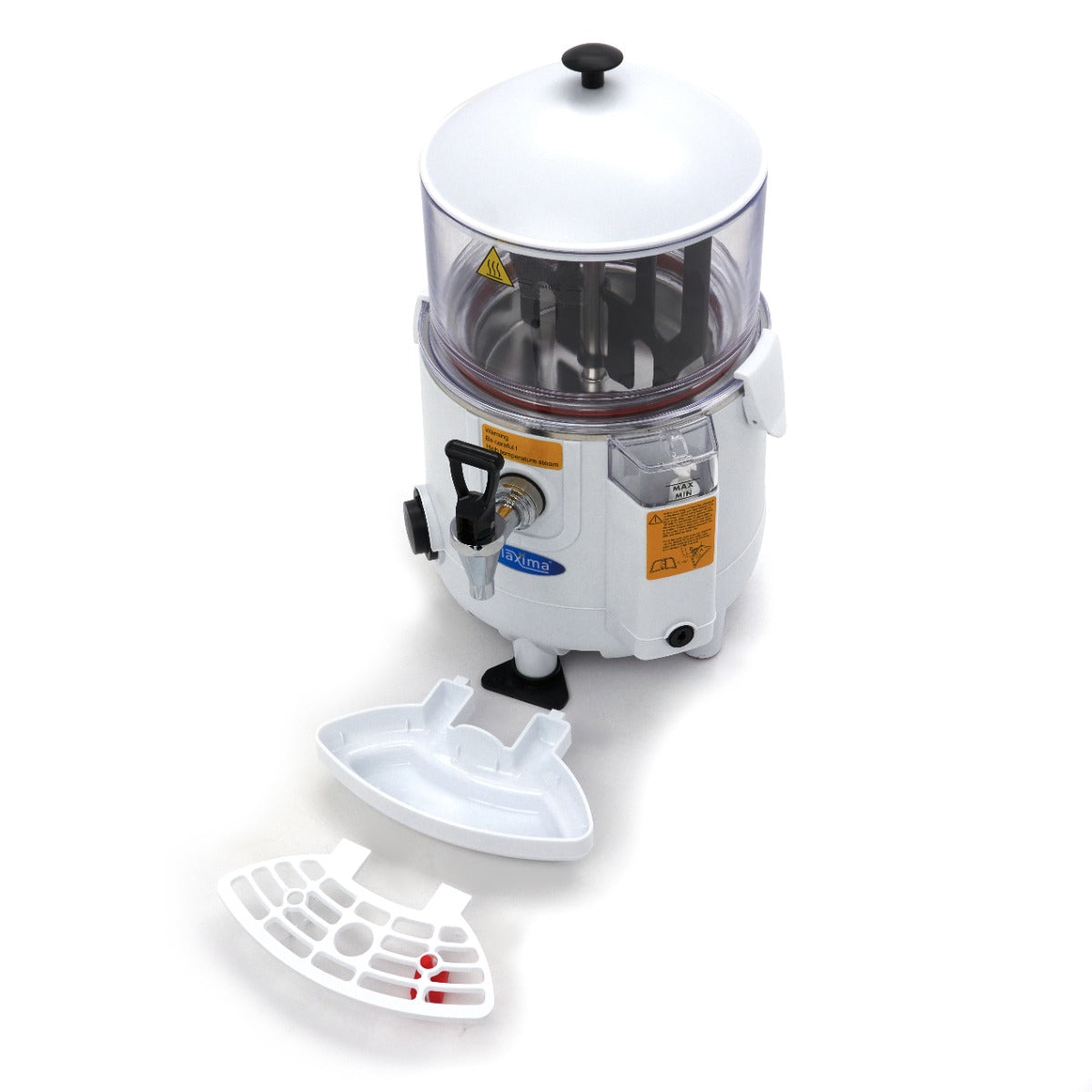 Chokolade dispenser - varm - 5L - Hvid