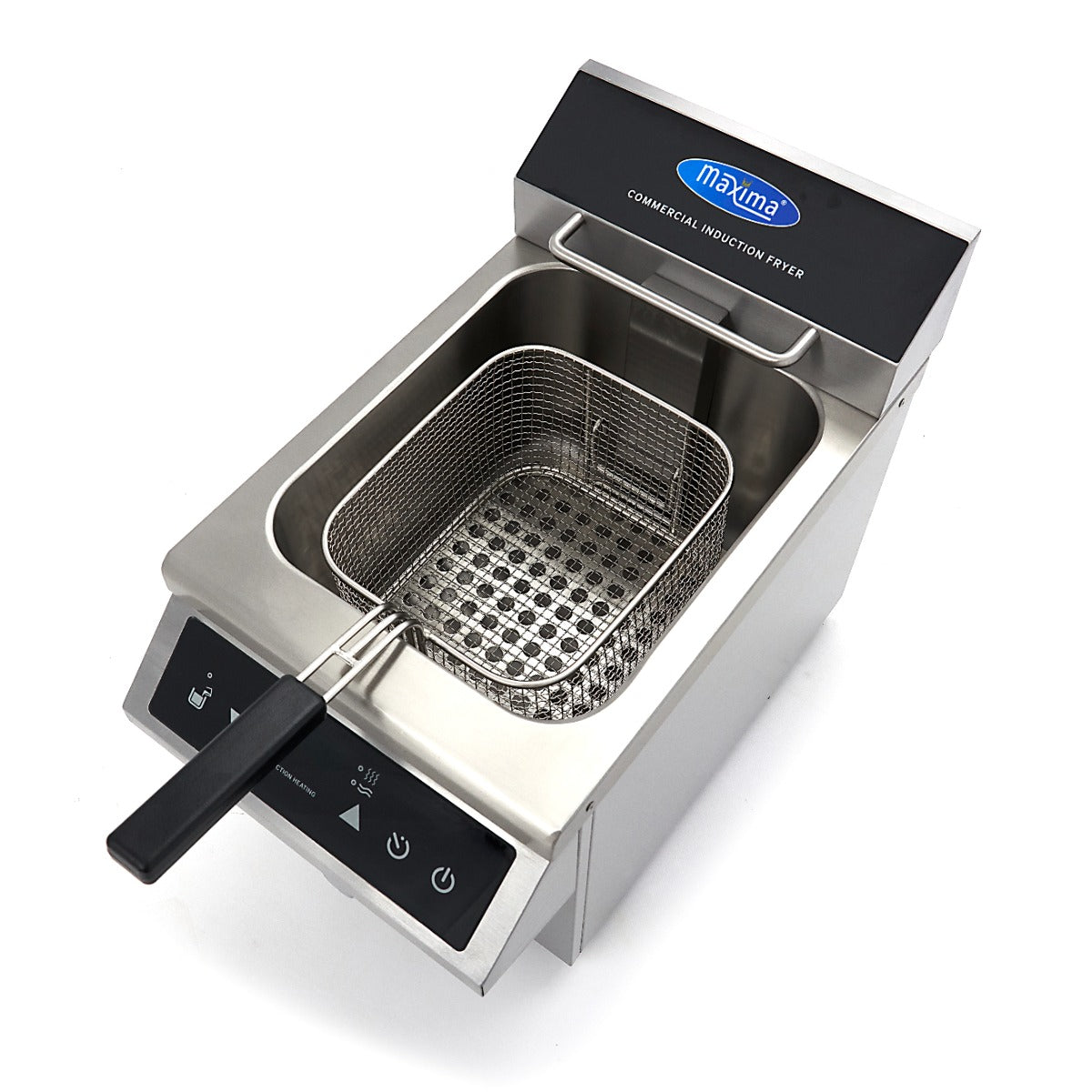 Friture - 8L - 1 kurv - Induktion - med aftapningshane