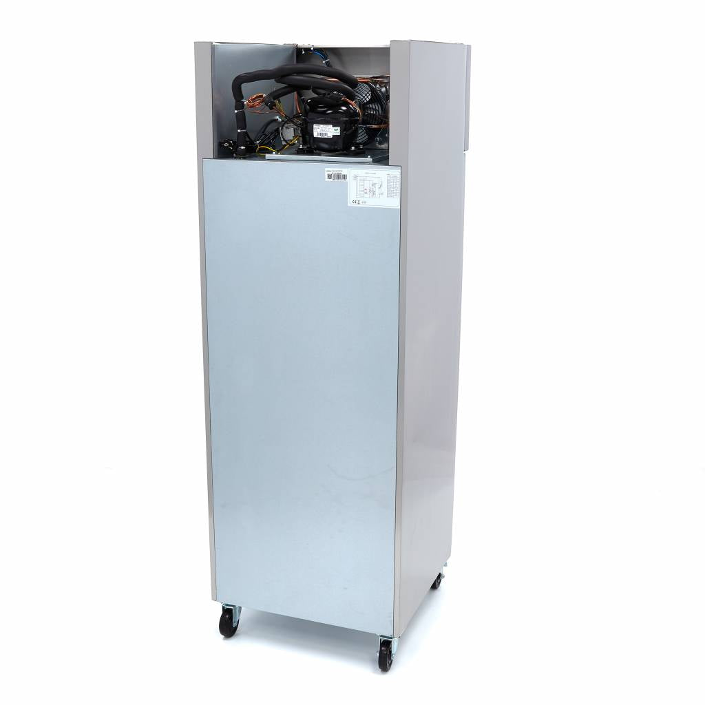 Fryser - 400L - 3 justerbare hylder (1/1 GN) - på hjul - inkl hylder