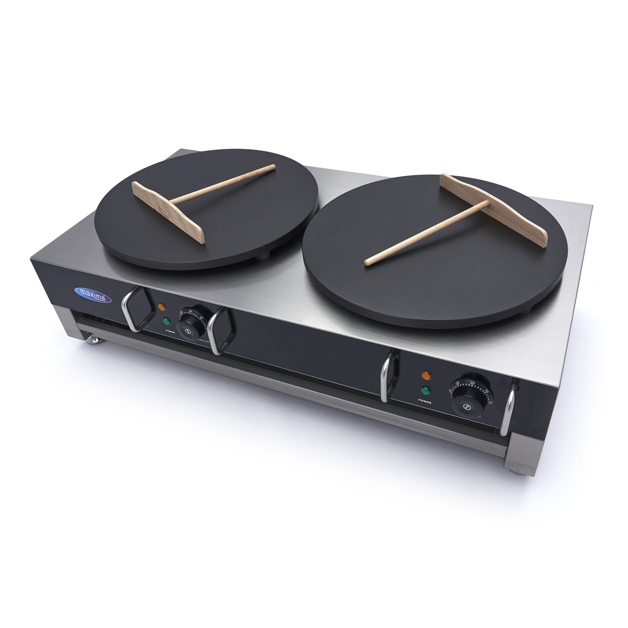 Crepes Maker - Dobbelt crepes - 2 x 40cm - inkl dejspreder
