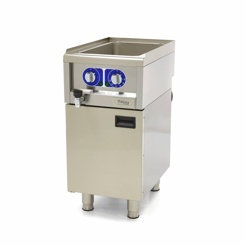 Bain Marie - Enkelt enhed - 60cm - med afløbshane - Elektrisk