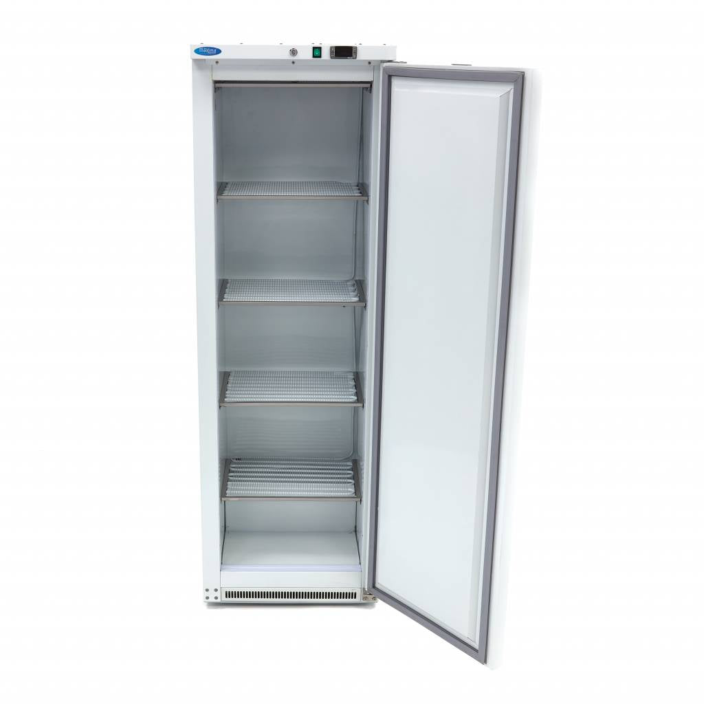 Fryser - 400L - 4 Faste hylder - Hvid