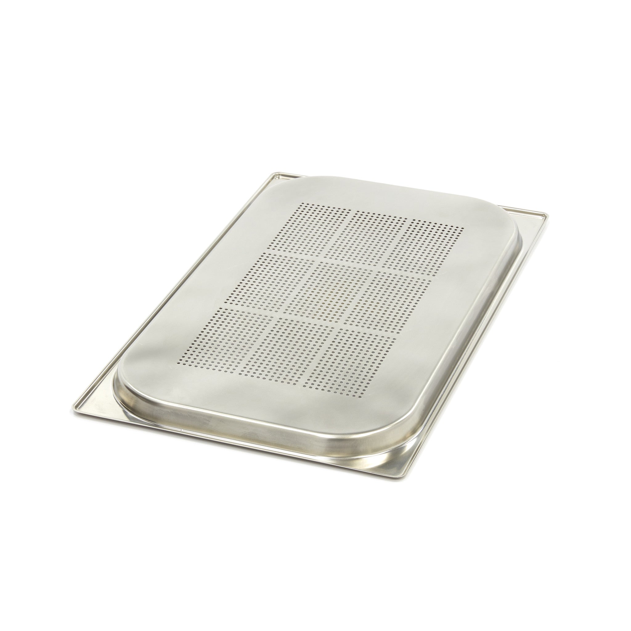 Gastronorm Beholder - 3 stk - 1/1 GN - 2cm Dyb - Rustfrit Stål - Perforeret