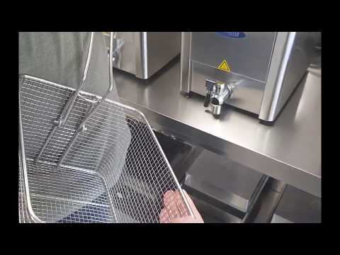 Friture - 16L - 1 kurv - med aftapningshane
