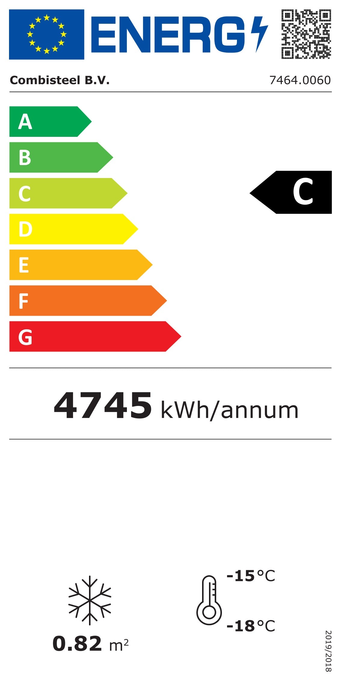 Displayfryseskab - 382 liter